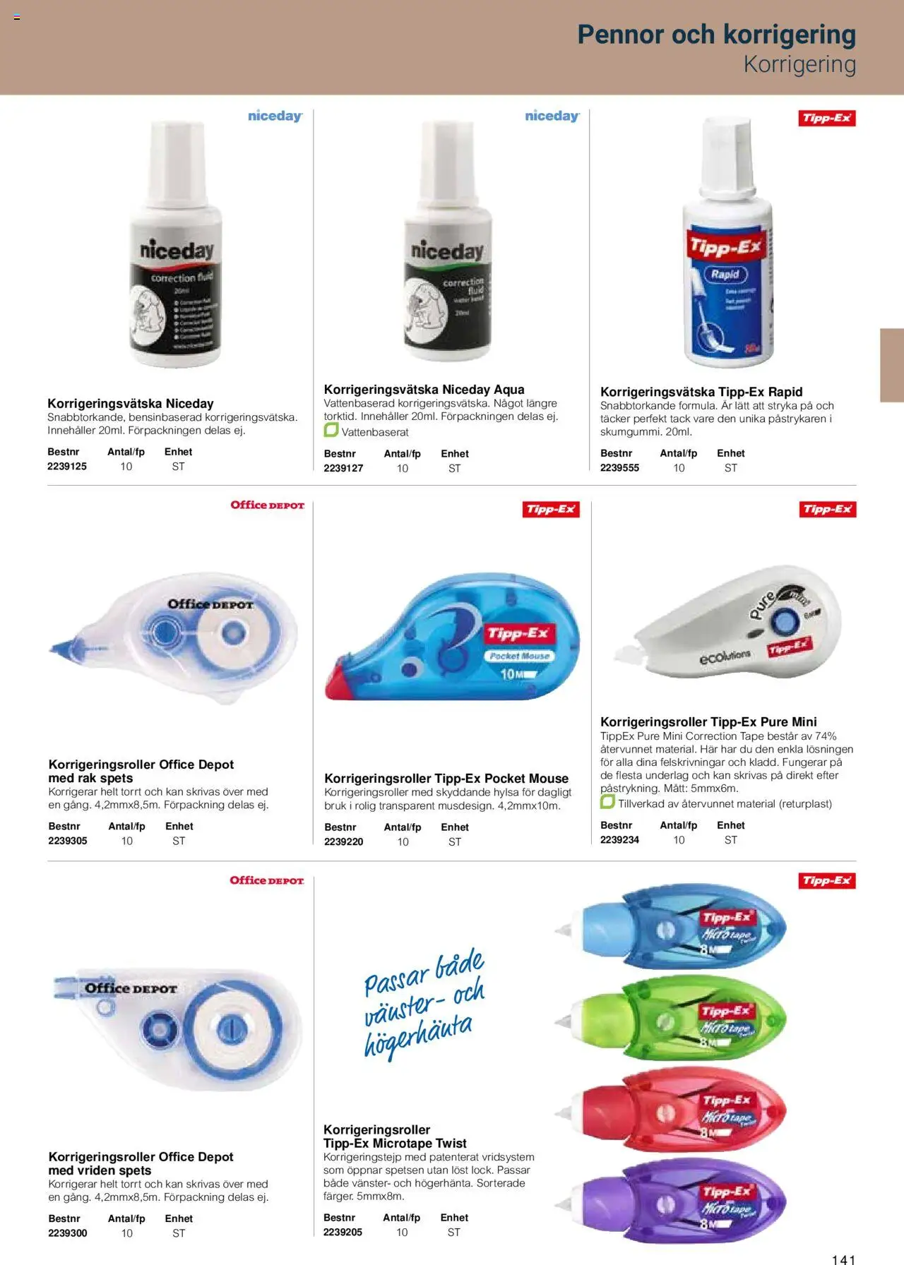 Office Depot reklamblad aktuell från 15.02.2024 | Sida: 143