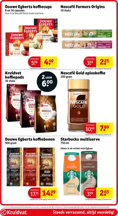 Douwe Egberts koffiebonen, 900 gram - Voorbeeld van een folder van Kruidvat, geldig van 19.01.2026 | Pagina: 95