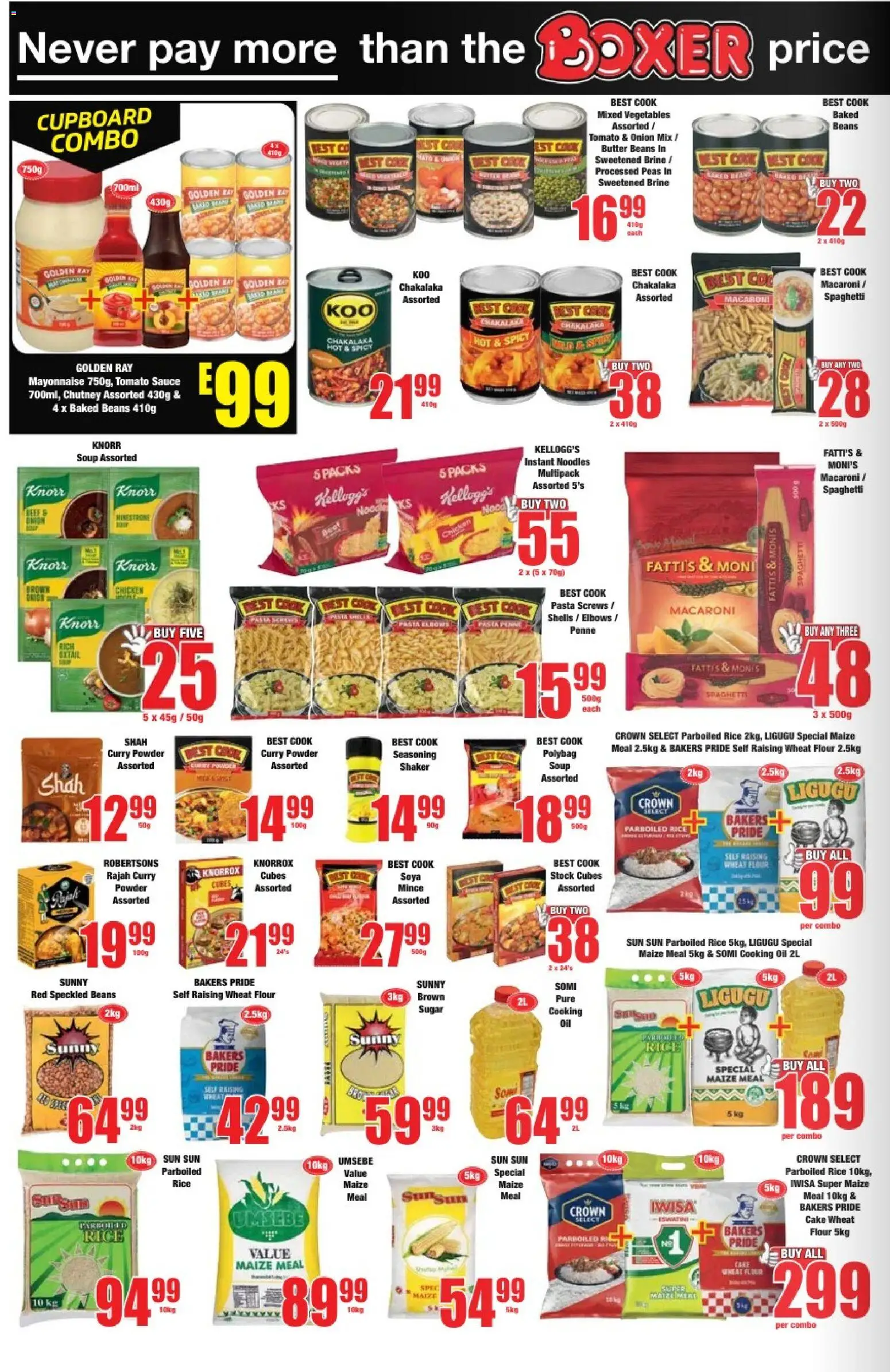 New Boxer catalogue – valid from 17.04.2026 | Page: 6 | Products: Pasta, Stock, Vegetables, Beet