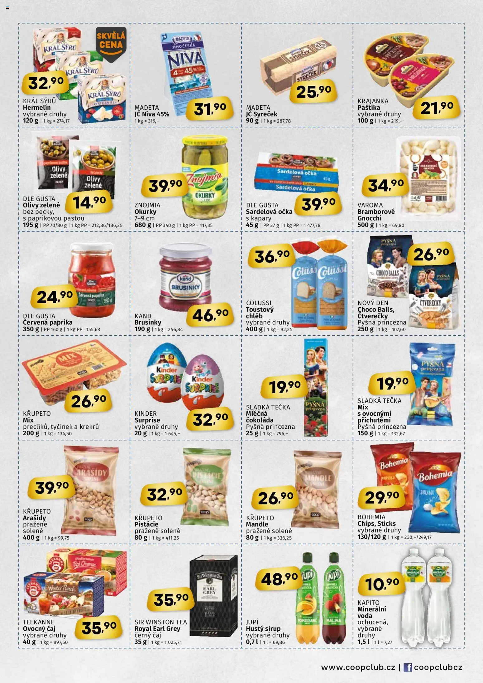 Coop leták - Východočeský region od 17.12.2025 | Strana: 3 | Produkty: Chléb, Pistácie, Jupí, Paštika