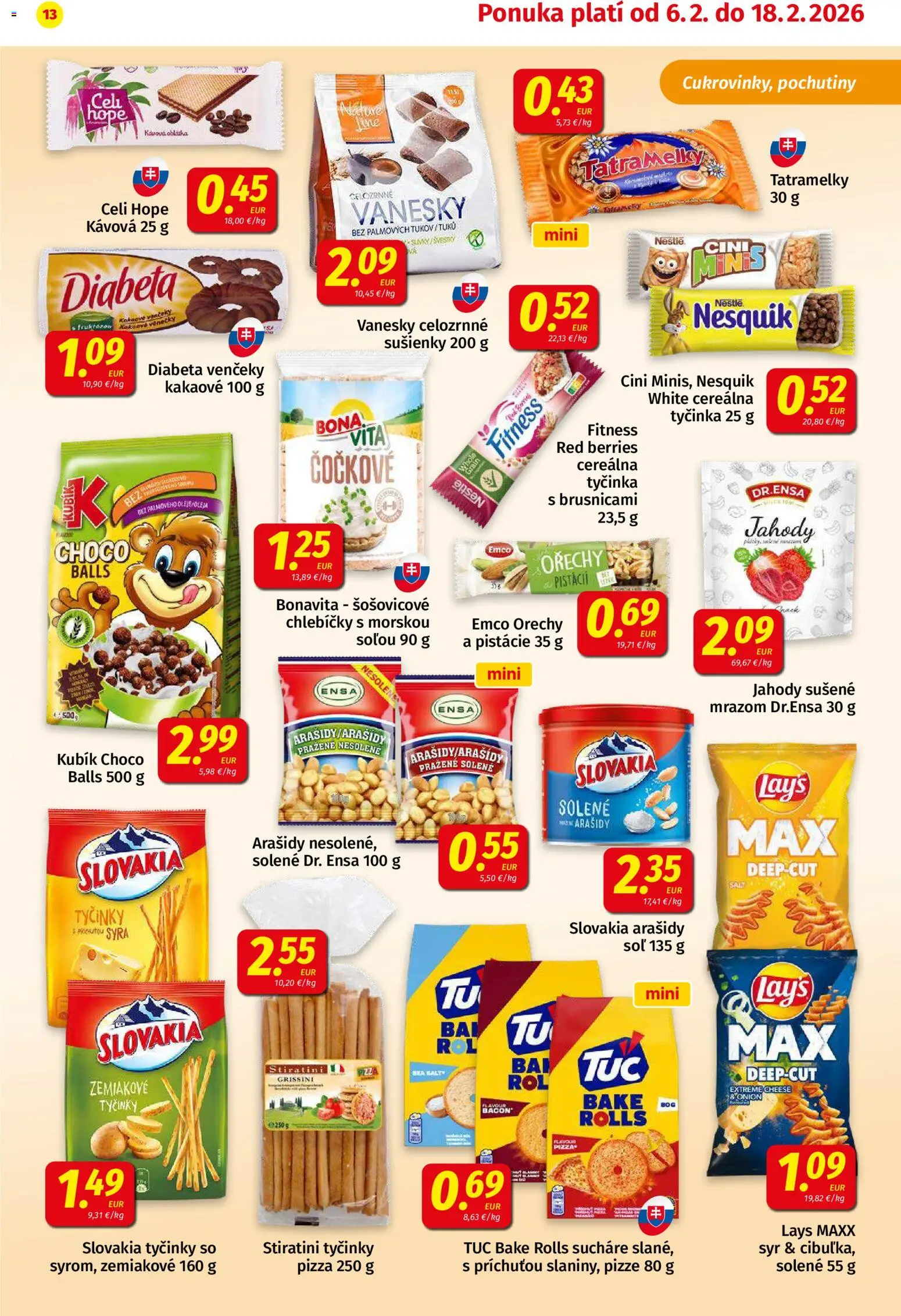 Nové Koruna akcie – leták je platný od 06.02.2026 | Strana: 13