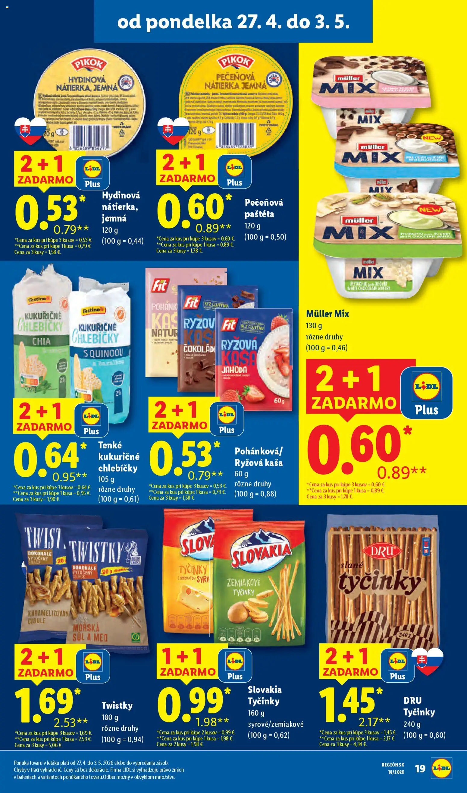 Nové Lidl akcie – leták je platný od 27.04.2026 | Strana: 21 | Produkty: Med