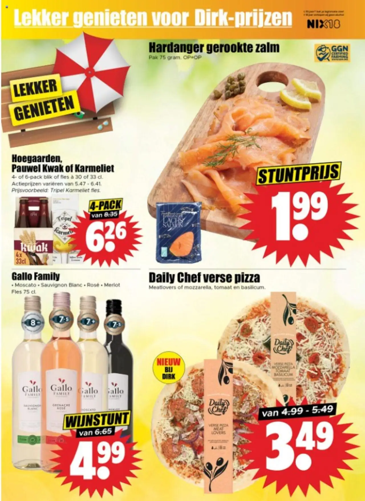  | Pagina: 8 | Producten: Tomaat, Pizza, Zalm, Mozzarella