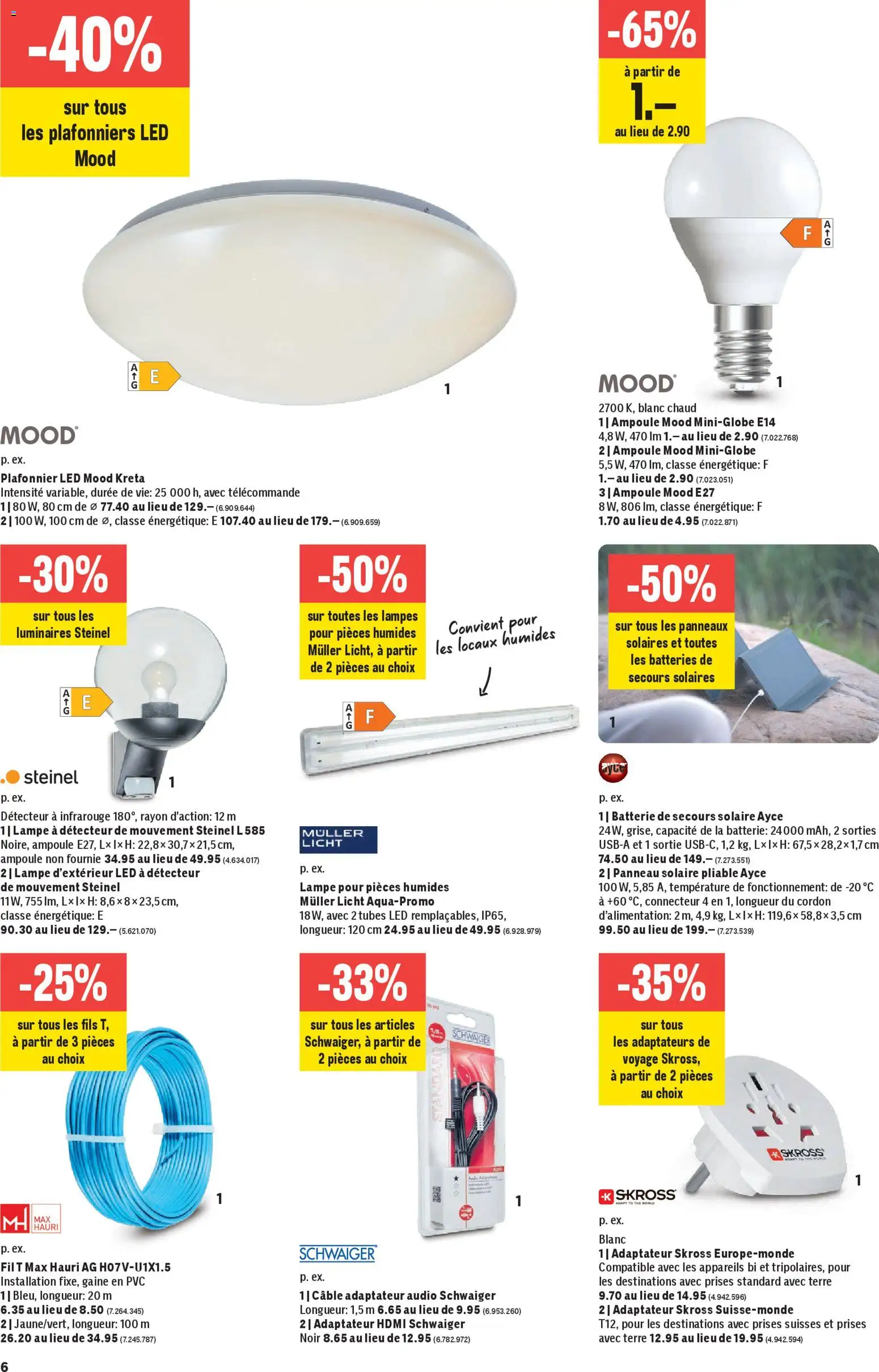 Jumbo Aktionen FR – gültig ab 15.01.2026 | Seite: 6 | Produkte: Batterie, Lampe, Audio