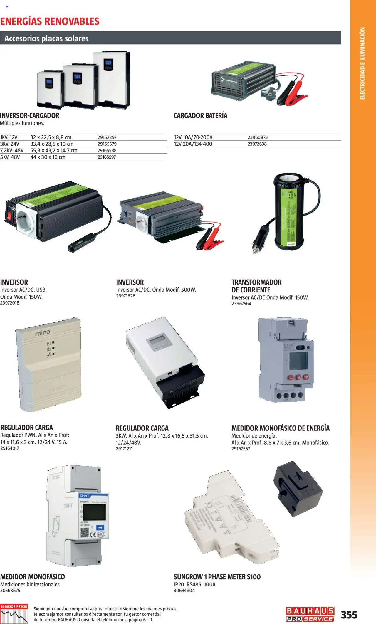 Bauhaus - ProService  │ válido desde el 24.02.2025 | Página: 355 | Productos: Té, Teléfono, Batería