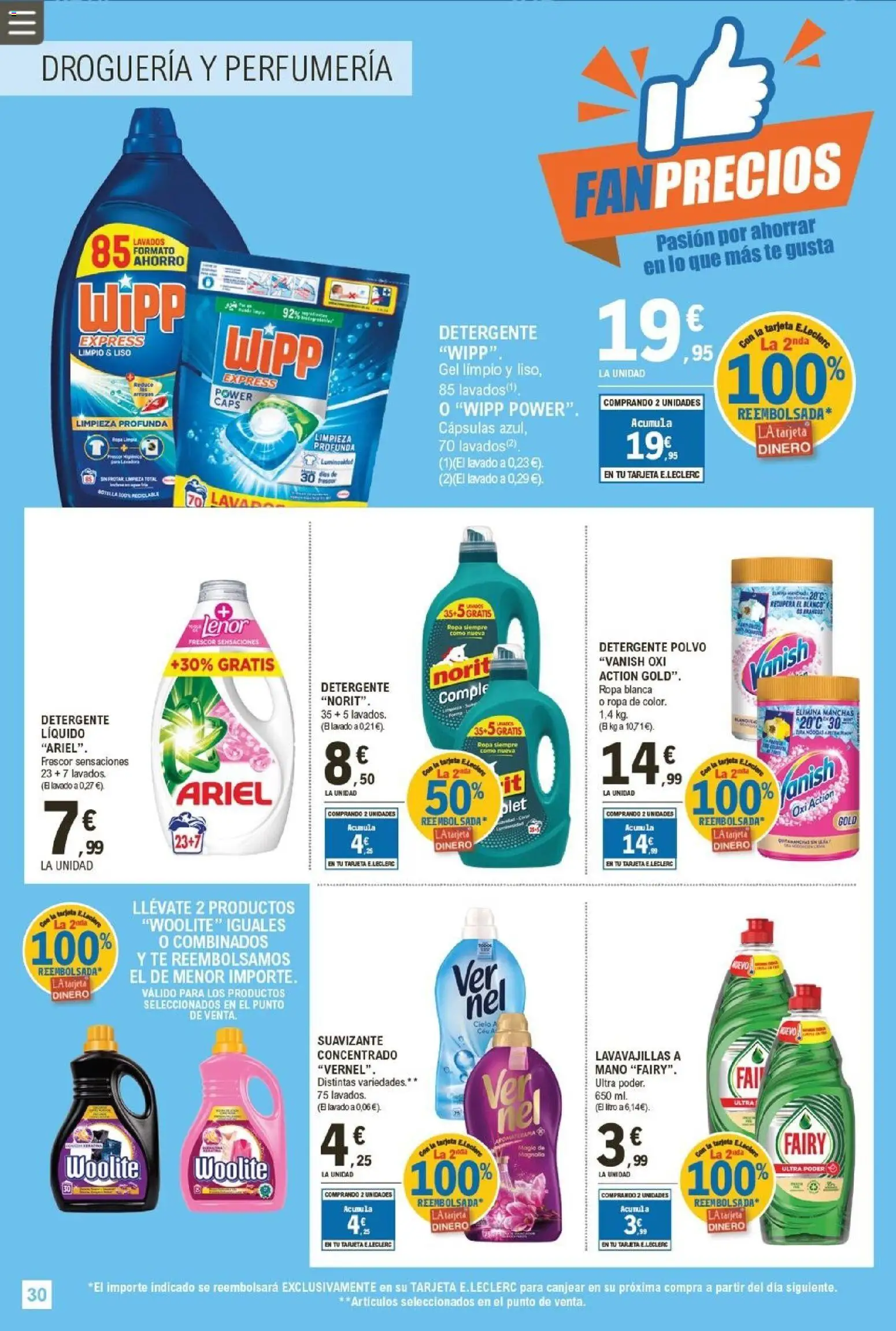 E.Leclerc - Fan precios │ válido desde el 11.02.2026 | Página: 30