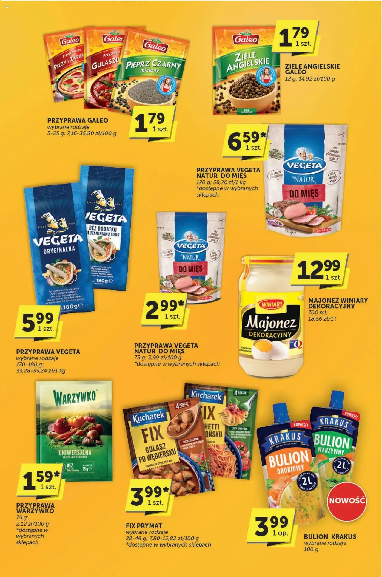 ABC Gazetka - Katalog od 18.09.2025 | Strona: 15 | Produkty: Ziele angielskie, Majonez winiary, Body, Pieprz