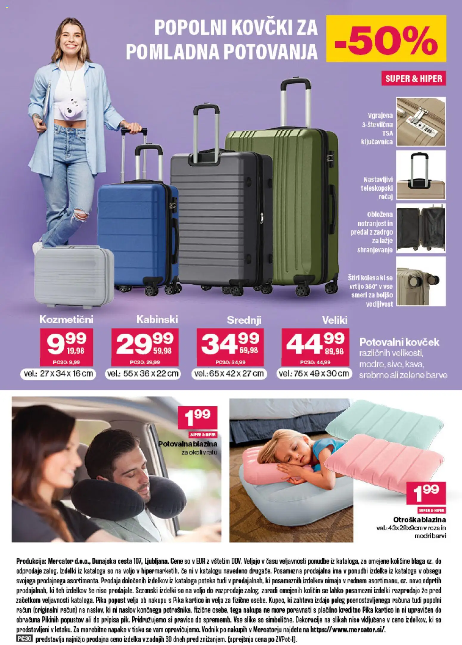 Novi Mercator katalog ponudbe – veljaven od 15.04.2026 | Stran: 24 | Izdelki: Blazina, Kovcek