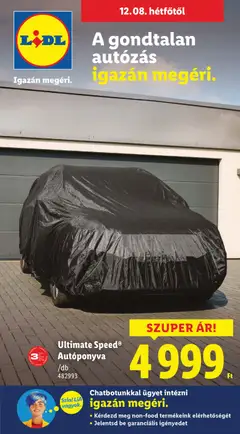 Lidl - Nonfood kínálatunk - amely érvényes a következő dátumtól: 04.12.2025
