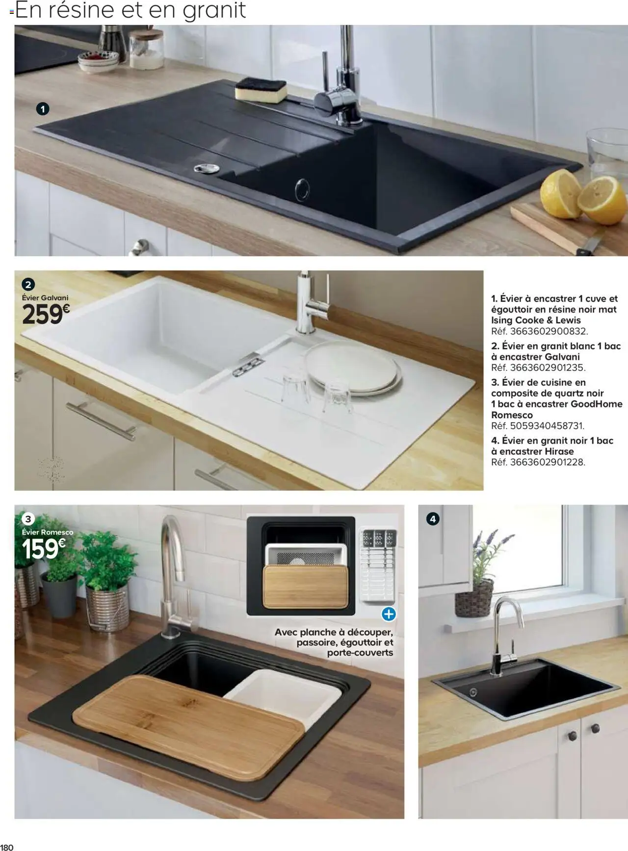 {H1} | Page: 180 | Produits: Égouttoir