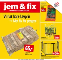 Forhåndsvisning av Jem & Fix kundeavis gyldig fra 08.03.2026