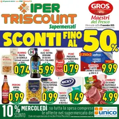Anteprima del volantino Ipertriscount Ponte di Nona catalogo valido a partire dal 07.11.2025