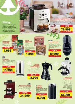 Interspar Tavasz katalógus - amely érvényes a következő dátumtól: 04.03.2026 | Oldal: 8 | Termékek: Tejhabosító, Kávéfőző, Kávé, Kávégép