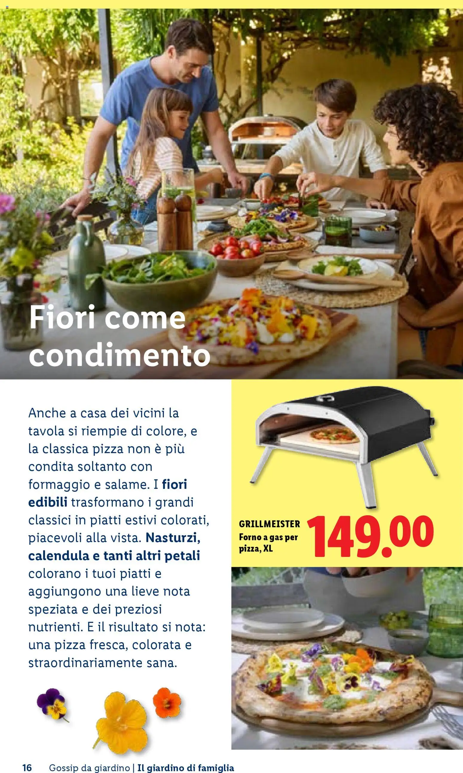 Volantino Lidl del 23.04.2026 | Pagina: 16 | Prodotti: Pizza, Formaggio, Forno