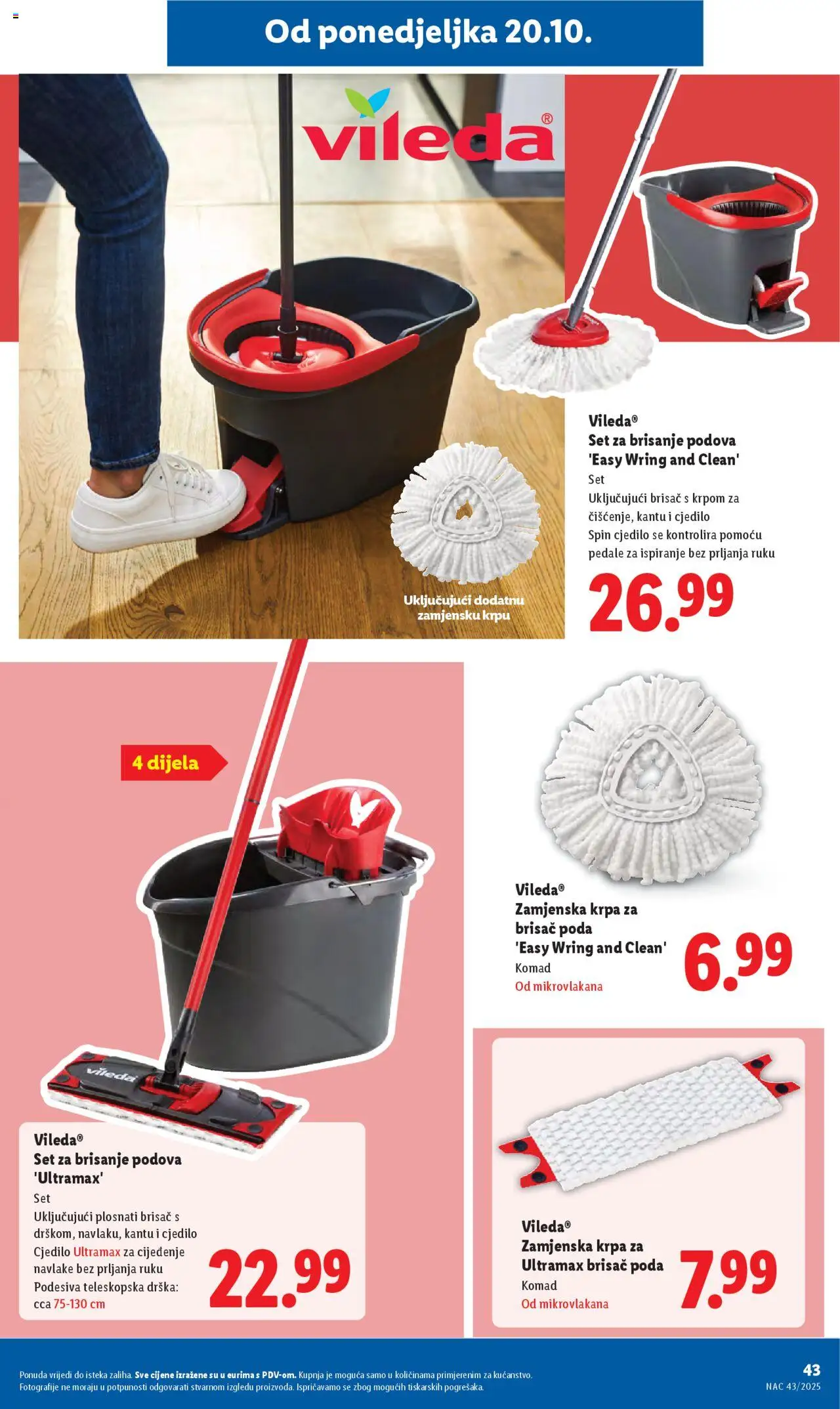 Lidl katalog | vrijedi od 20.10.2025 | Stranica: 43