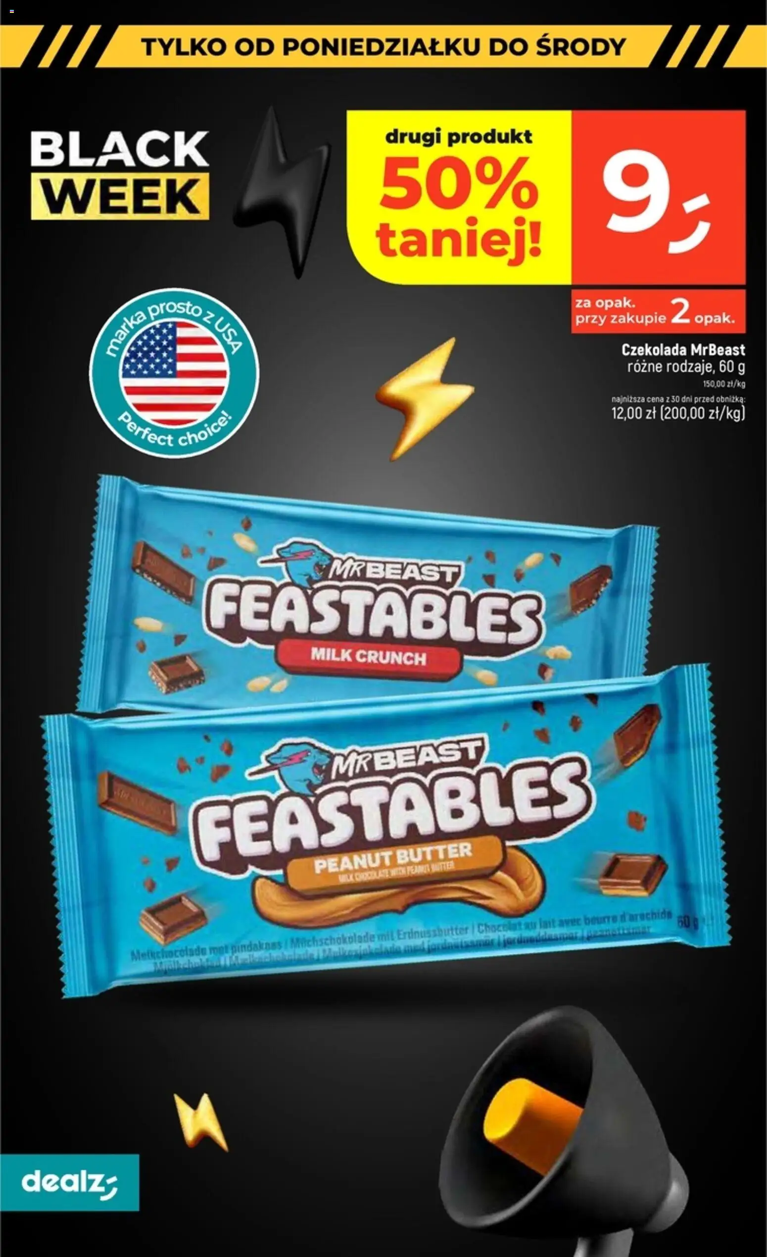 Dealz Gazetka od 20.11.2025 | Strona: 50 | Produkty: Czekolada