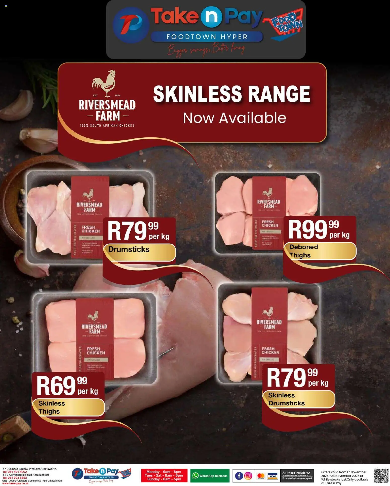New Take n Pay catalogue – valid from 17.11.2025 | Page: 32 | Products: Chicken