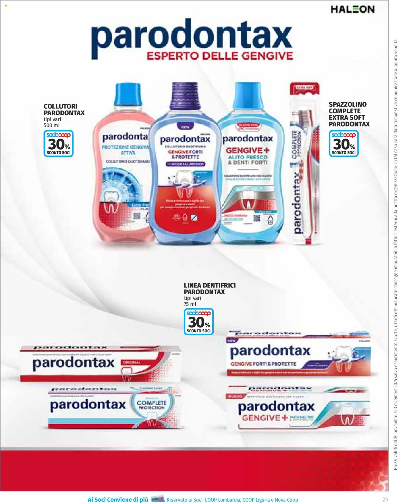 Volantino Ipercoop del 20.11.2025 | Pagina: 29 | Prodotti: Spazzolino