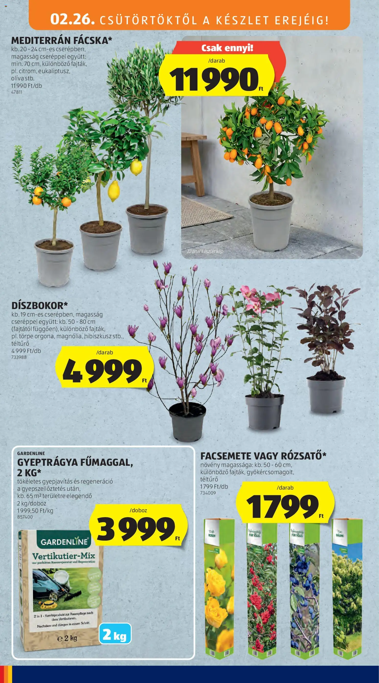 Aldi akciós ujság - amely érvényes a következő dátumtól: 26.02.2026 | Oldal: 28