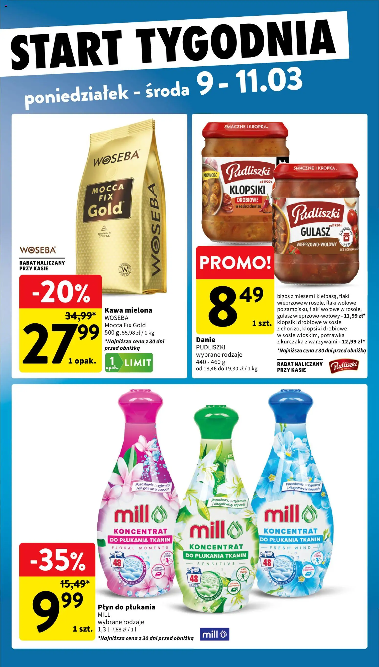 Intermarche gazetka od 05.03.2026 | Strona: 43 | Produkty: Flaki, Klopsiki, Flaki wołowe, Gulasz