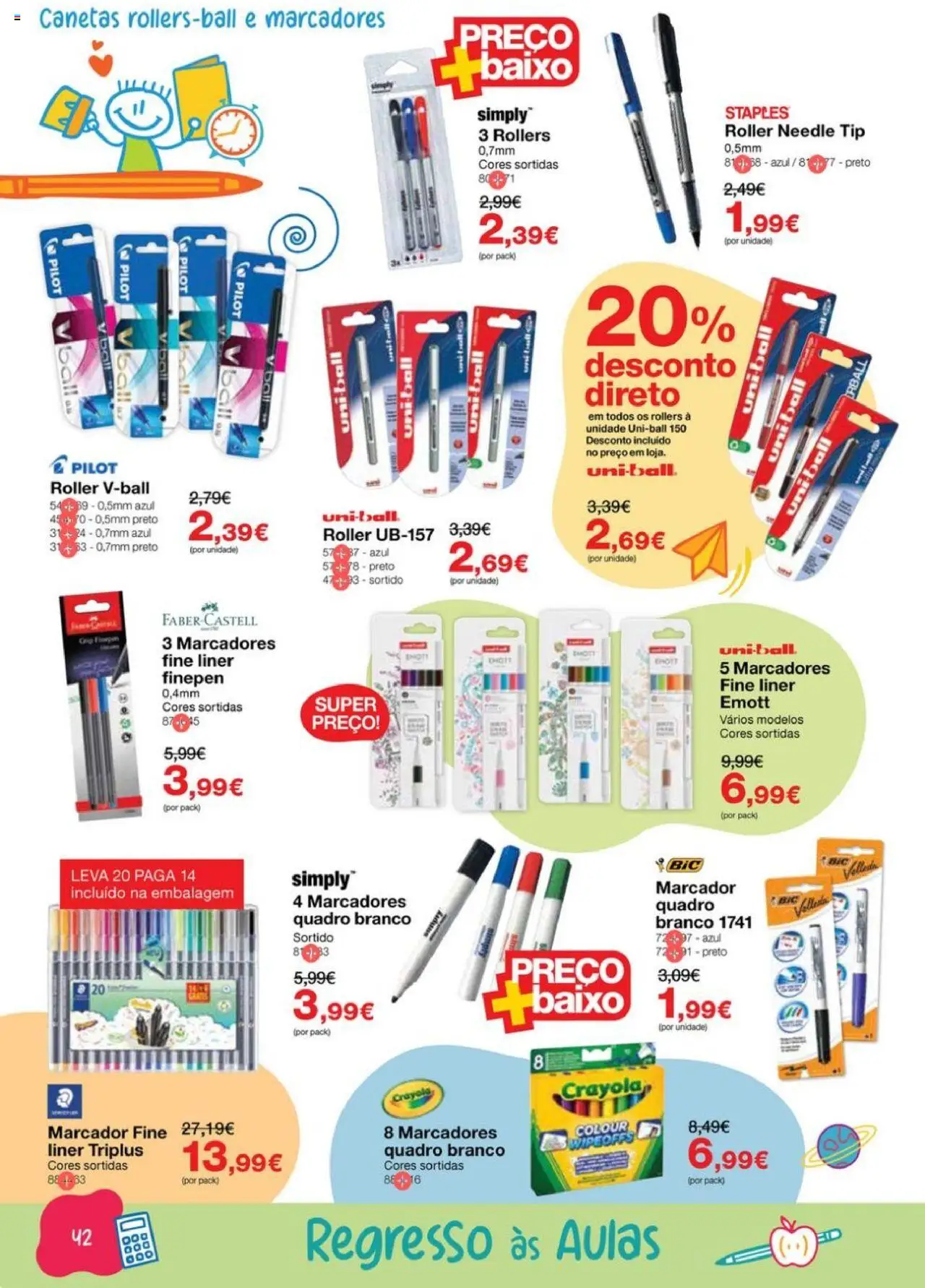 Staples - Folheto Regresso às Aulas 2025 │ válido de 18.08.2025 | Página: 42 | Produtos: Quadro