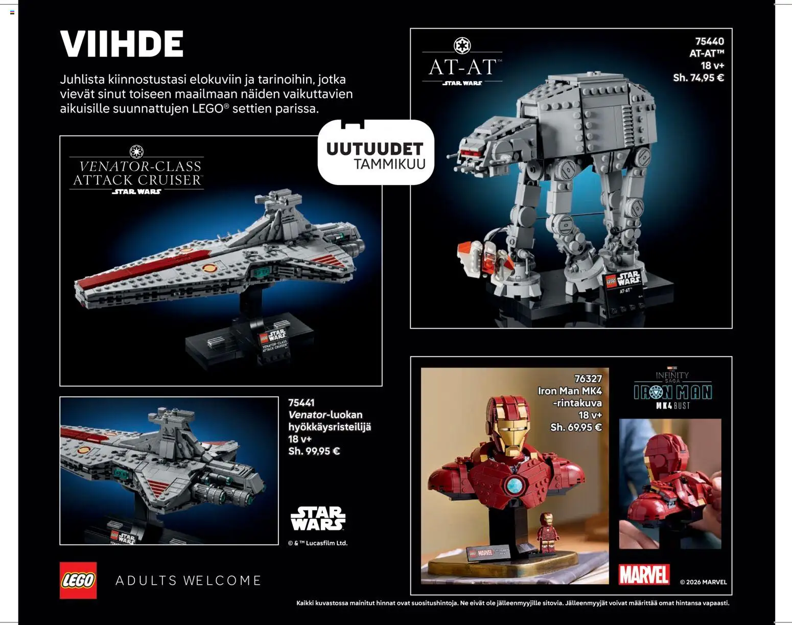 LEGO tarjoukset – voimassa 01.01.2026 alkaen | Sivu: 126