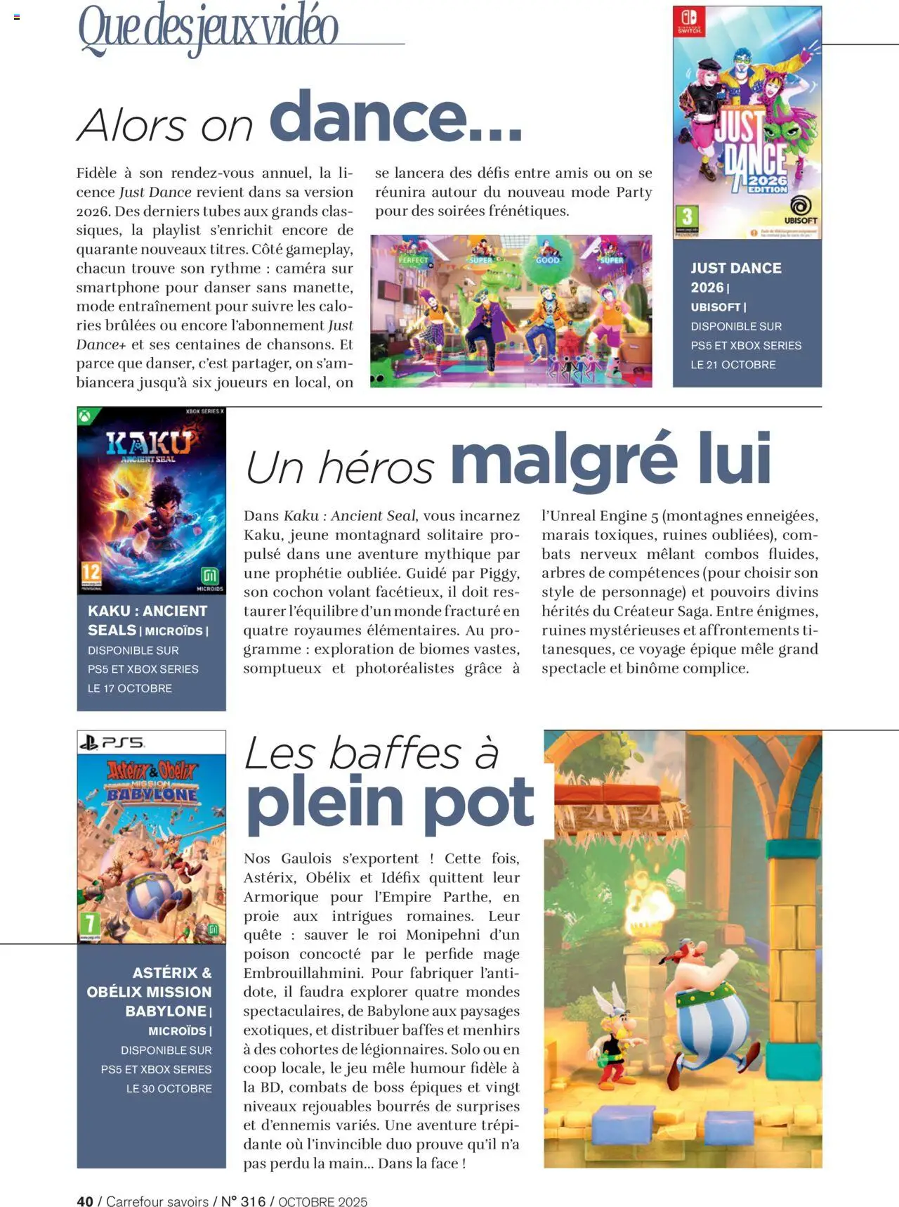 {H1} | Page: 40 | Produits: Smartphone, Xbox, Caméra