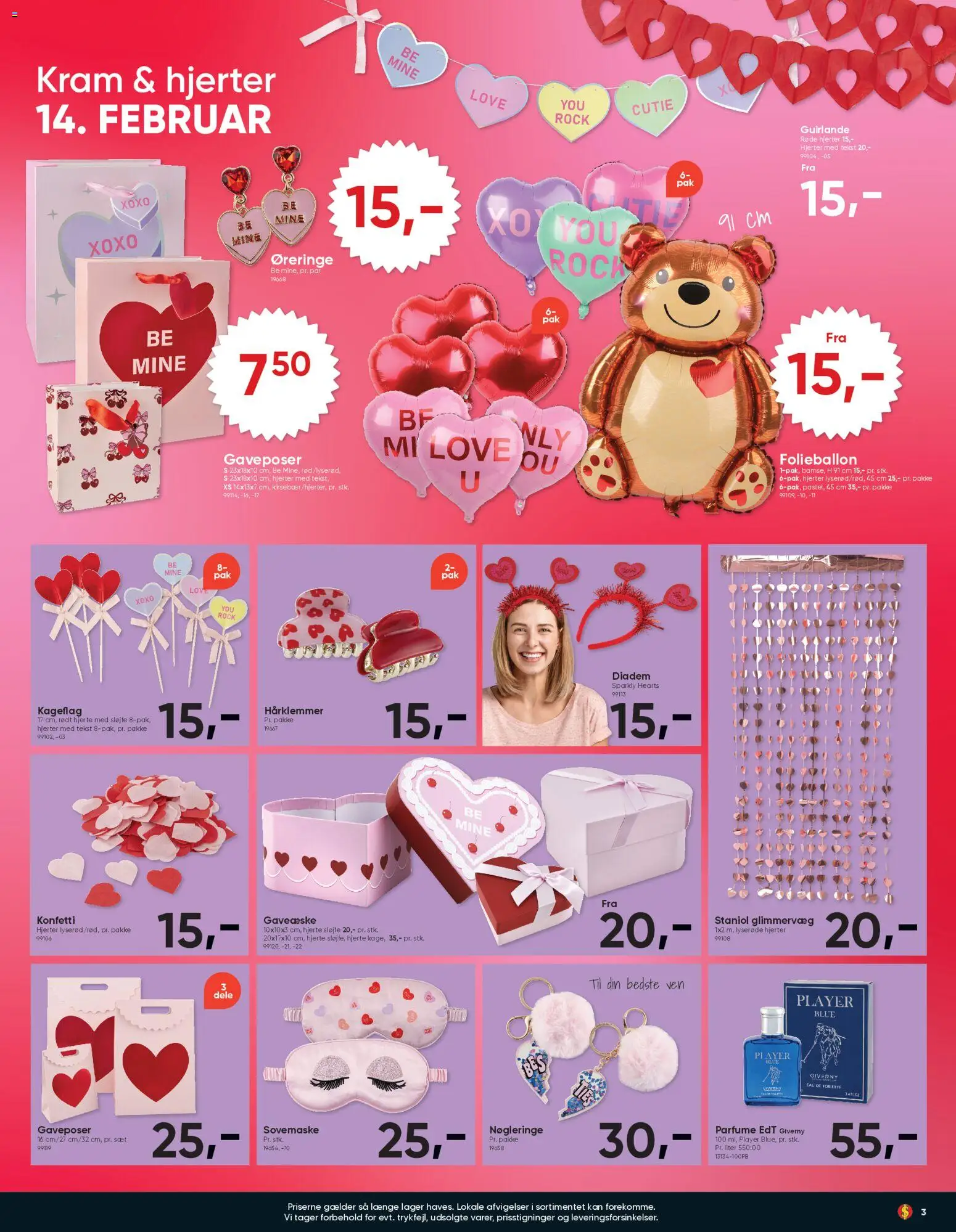 Bigdollar tilbudsavis – gyldig fra 30.01.2026 | Side: 3 | Produkter: Parfume, Eau de toilette