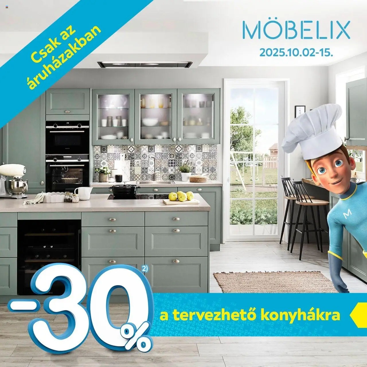 Möbelix akciós ujság - amely érvényes a következő dátumtól: 02.10.2025 | Oldal: 1