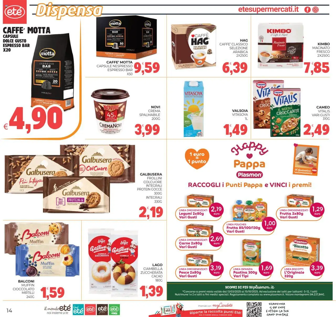 Volantino Eté del 09.09.2025 | Pagina: 14 | Prodotti: Cioccolato, Pesce, Manzo, Frutta