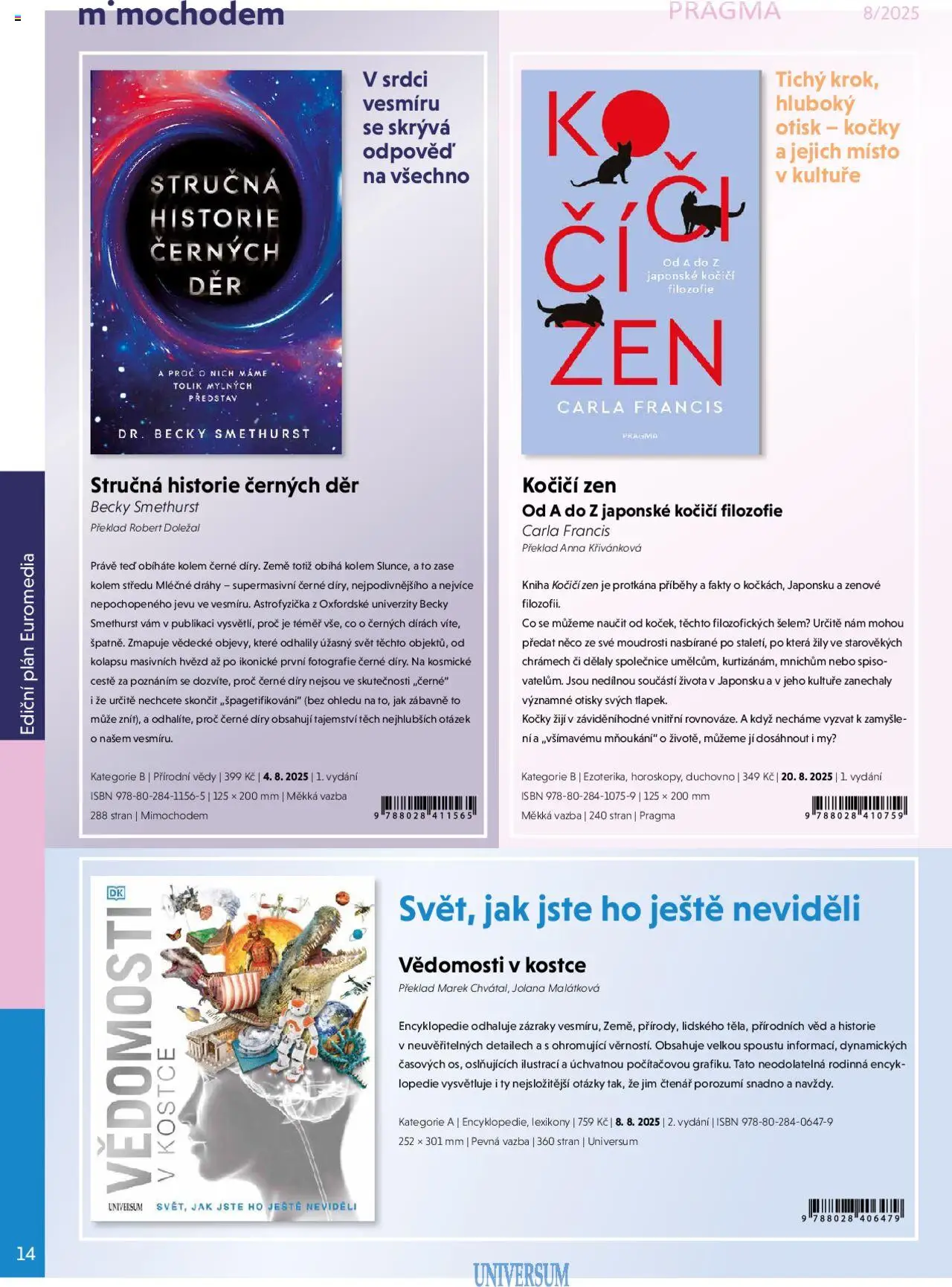 Knižní klub leták - srpen od 01.08.2025 | Strana: 14
