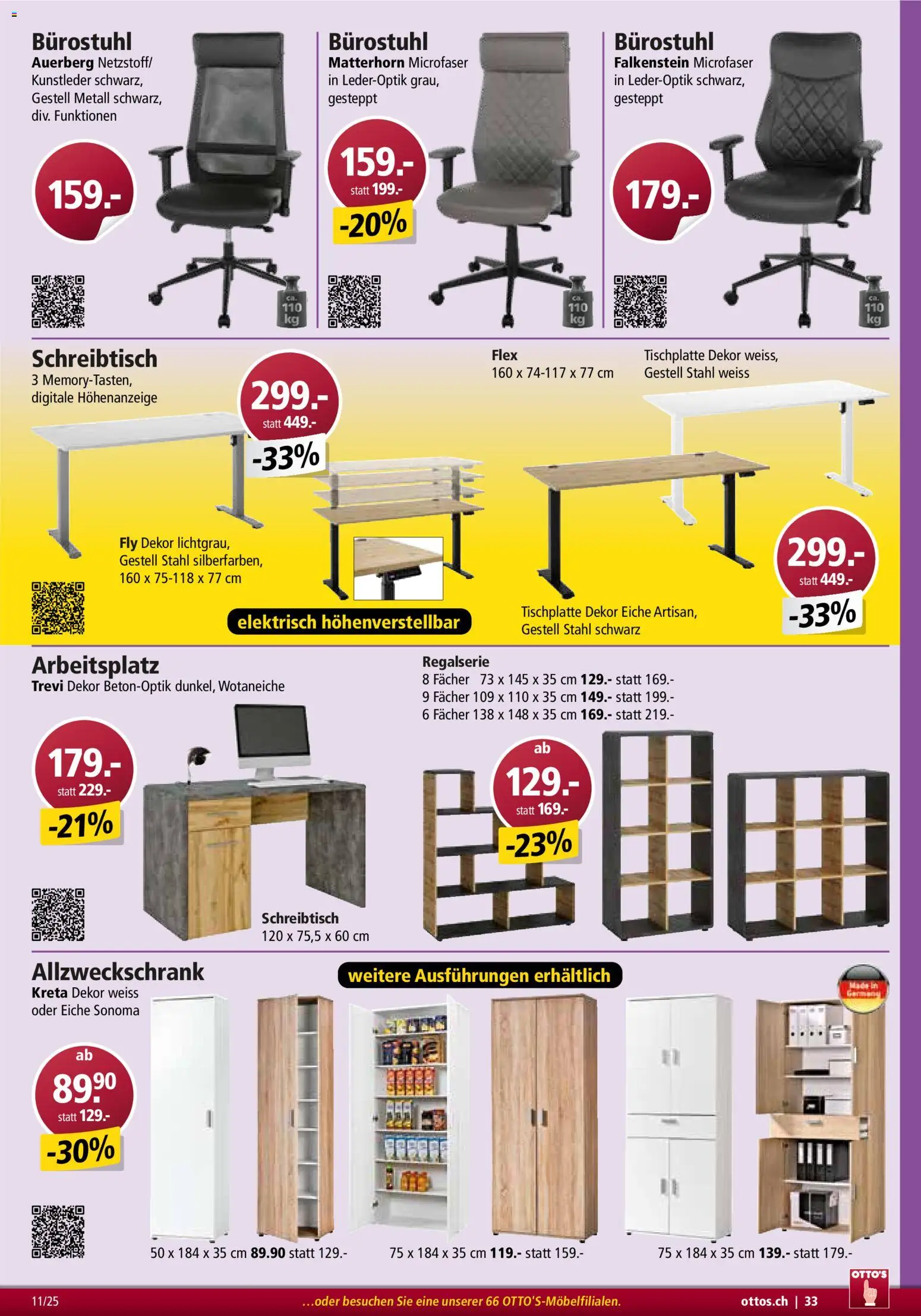 Otto's Aktionen Möbelflyer – gültig ab 01.11.2025 | Seite: 33