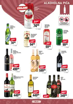 DIS katalog  - pregled DIS kataloga - važi od 09.04.2026 | Strana: 11 | Proizvode: Crveno vino, Pinot grigio, Belo vino, Carlsberg