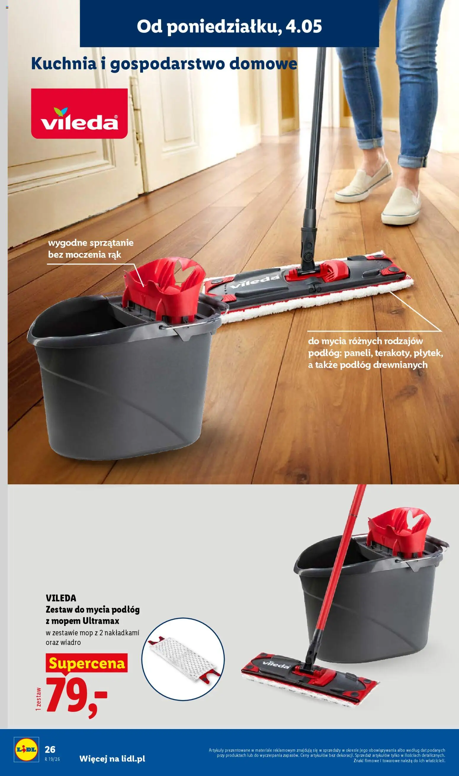 Lidl Katalog od 04.05.2026 | Strona: 26 | Produkty: Vileda