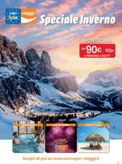 Anteprima del volantino Eurospin Viaggi Sud catalogo valido a partire dal 04.10.2025
