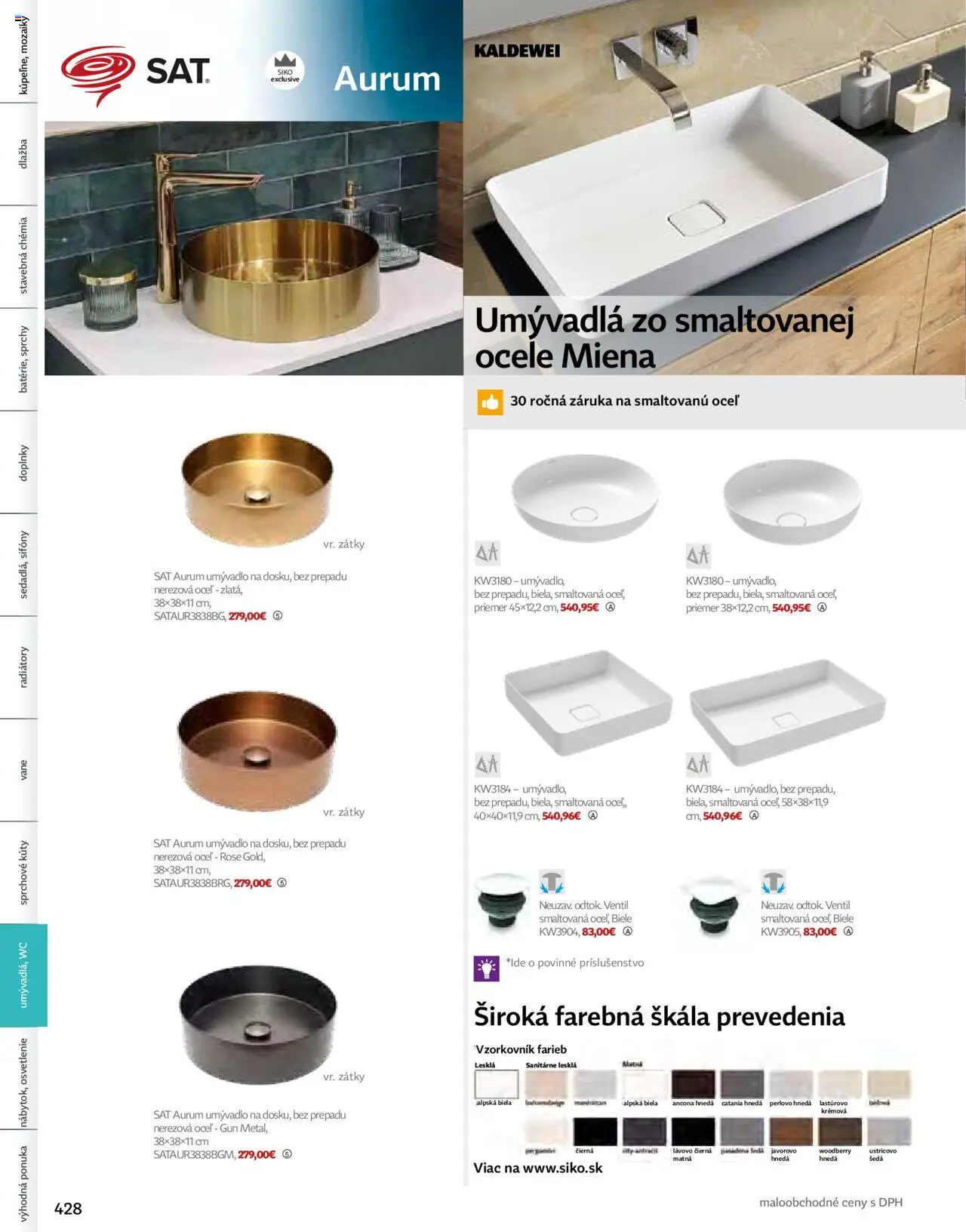 Siko leták │ platný od 01.08.2024 | Strana: 534 | Produkty: Osvetlenie, Kúpelňa, Ventil, Dlažba