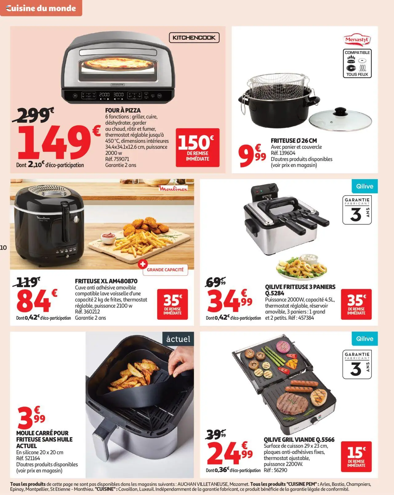  | Pagina: 10 | Producten: Pizza, La, Friteuse