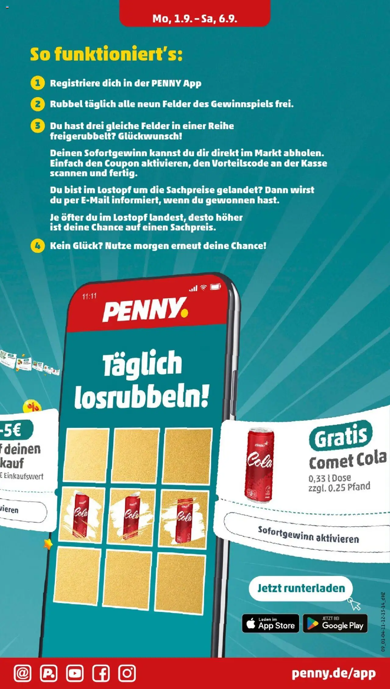 Penny -  Berlin - gültig ab dem 01.09.2025 | Seite: 9 | Produkte: Cola