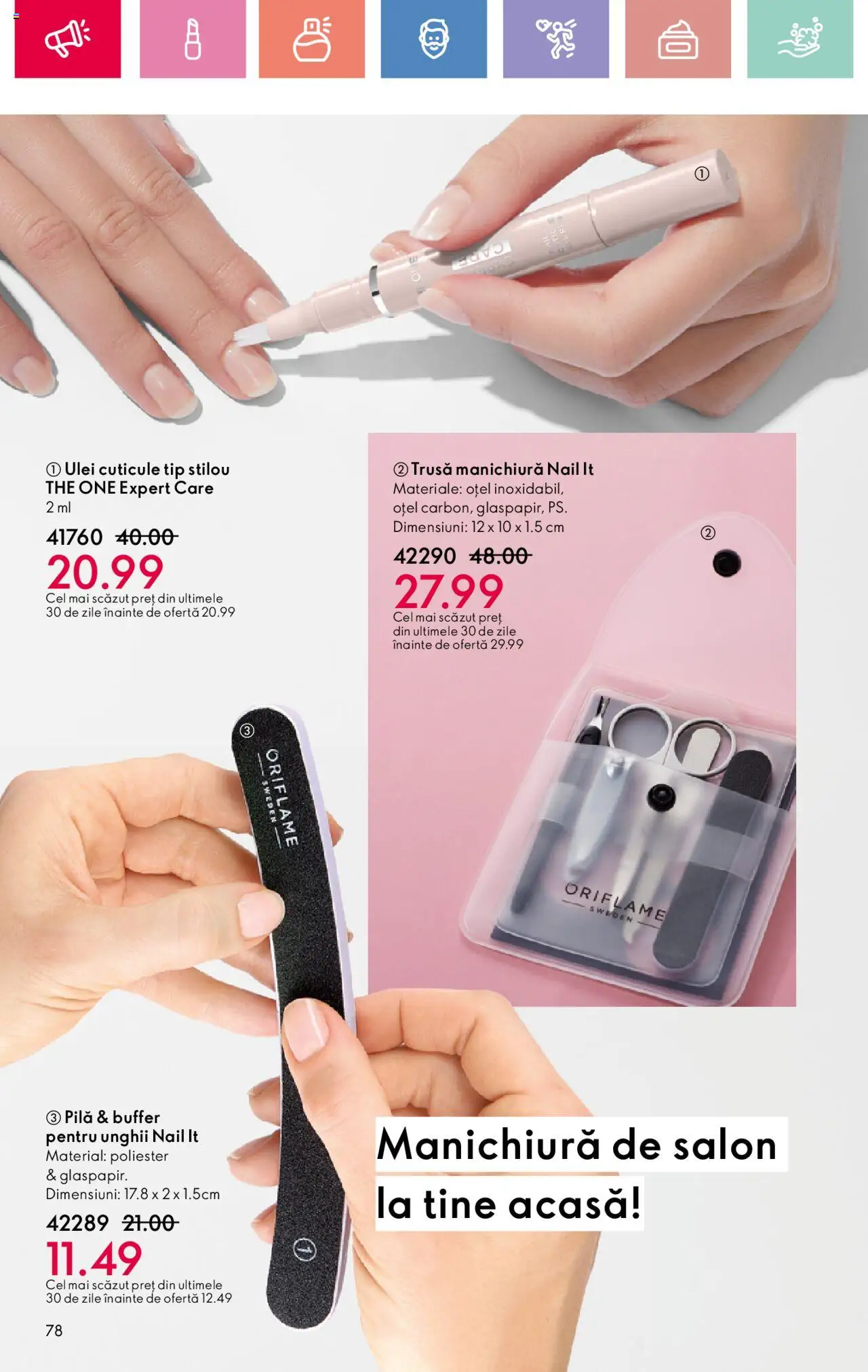 Oriflame catalog 11 2025 – valabil de la 27.07.2025 | Pagină: 78 | Produse: Ulei