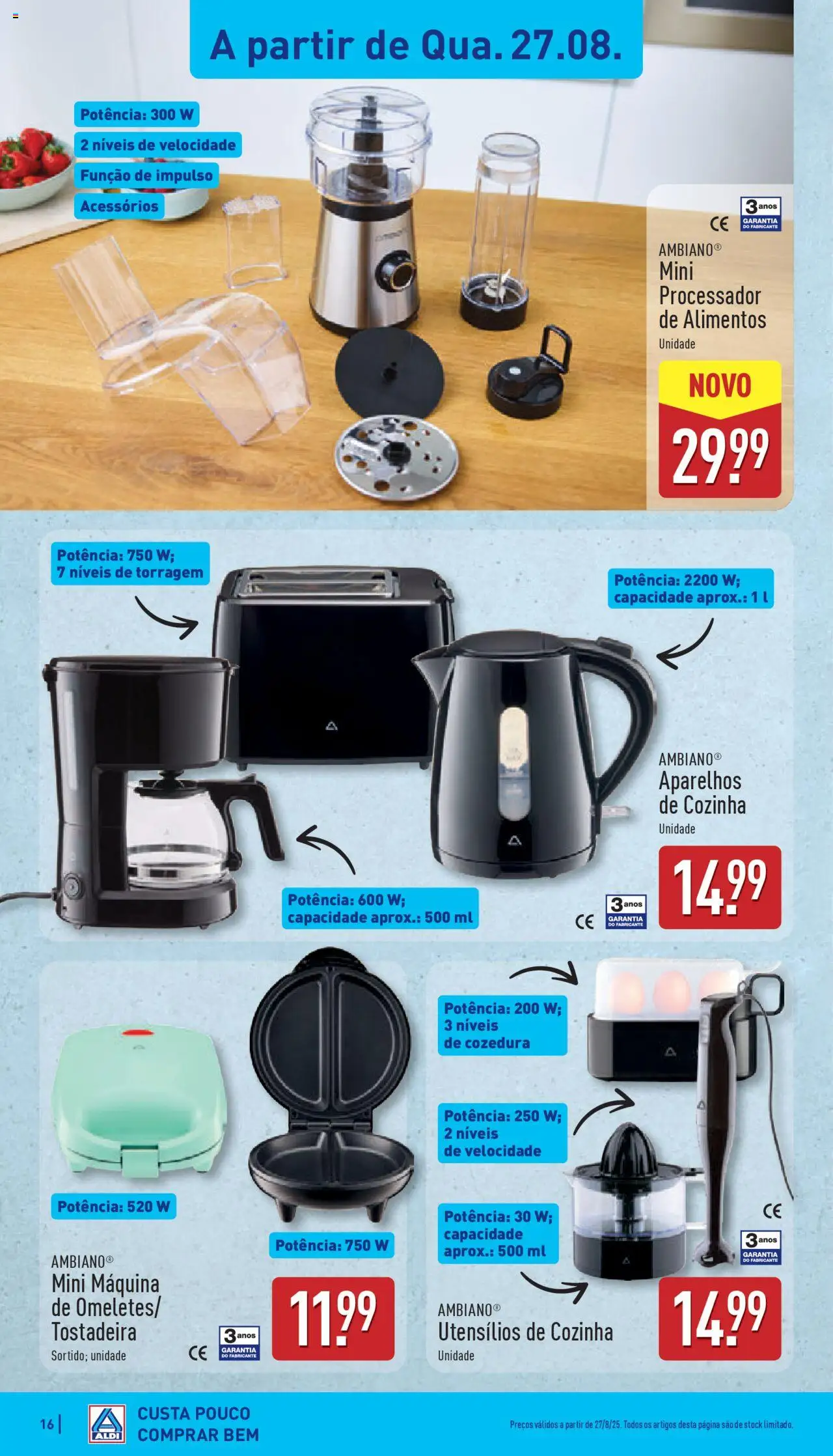 Aldi folheto │ válido de 25.08.2025 | Página: 16