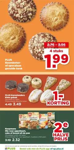 PLUS Roomboter- of speculaas gevulde koek, Gevulde koek - Voorbeeld van een folder van Plus, geldig van 15.10.2025 | Pagina: 13
