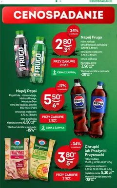 Pogląd oferty "Żabka Black Friday" - ważna od 19.11.2025 | Strona: 6 | Produkty: Chrupki, Bekon, Pepsi