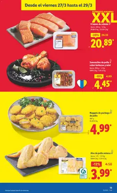 Vista previa Nuggets de pechuga de pollo, 480 g válido desde el 23.03.2026 | Página: 19 | Productos: Ψηφιακή κάμερα, Barbacoa, Nuggets