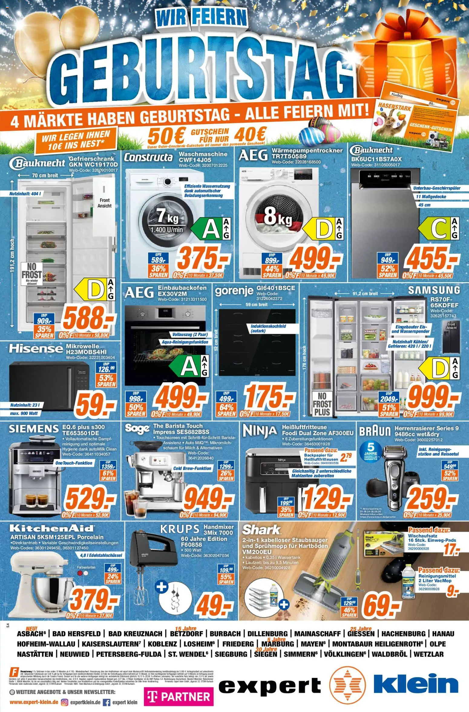Expert Giessen – gültig ab 30.03.2026 | Seite: 4 | Produkte: Krups, Mikrowelle, Bad, Samsung