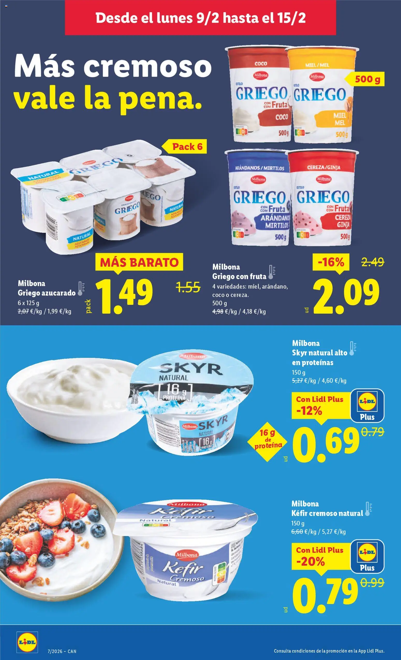 Lidl - Canarias │ válido desde el 09.02.2026 | Página: 8 | Productos: Παγκάκι, Ψηφιακή κάμερα, Τυρόπιτα