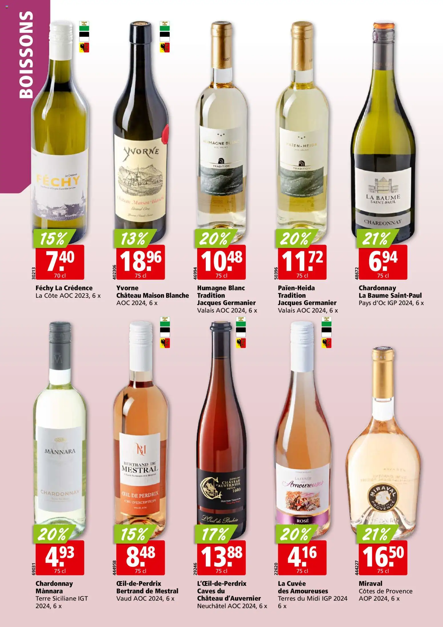 Aligro aktionen Chavannes, Matran, Genève, Sion – gültig ab 27.04.2026 | Seite: 24