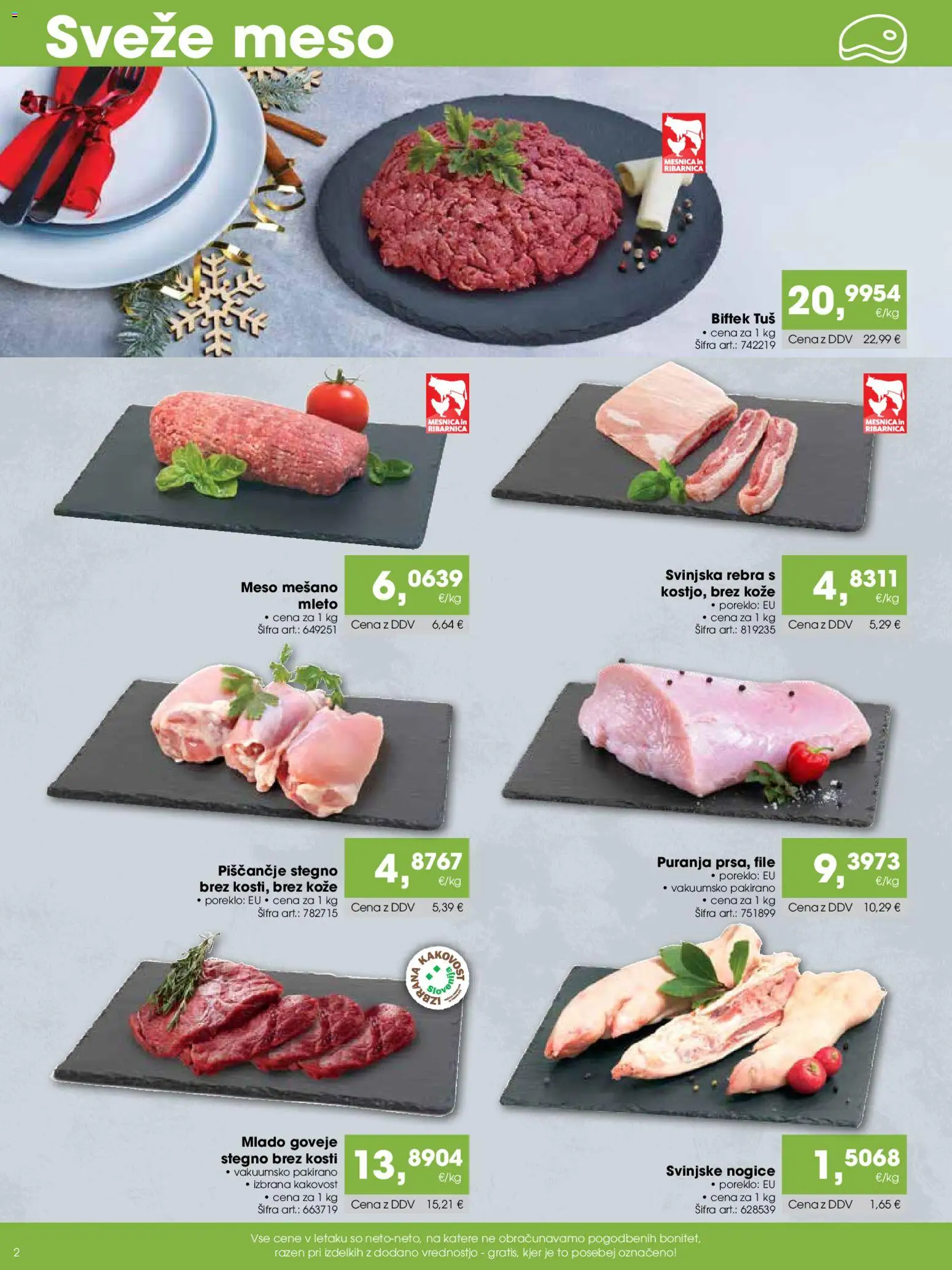 Novi Tuš katalog ponudbe – veljaven od 07.12.2025 | Stran: 2