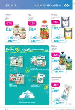 Lilly drogerie katalog - pregled Lilly drogerie kataloga - važi od 01.03.2026 | Strana: 29 | Proizvode: Pampers, Mleko, Vlažne maramice, Banane