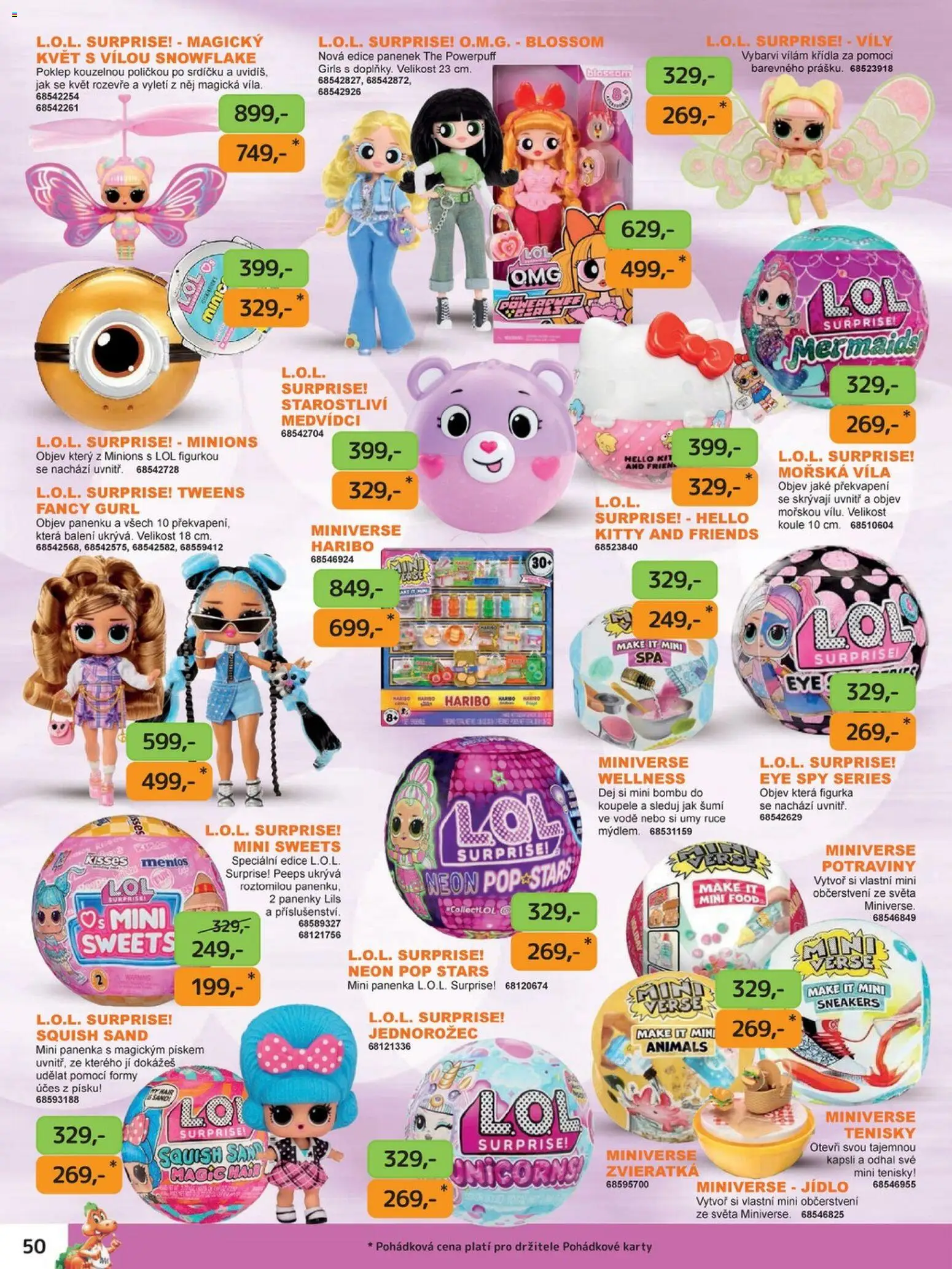 Dráčik leták od 03.10.2025 | Strana: 56 | Produkty: Panenka, Haribo, Potraviny, Karty