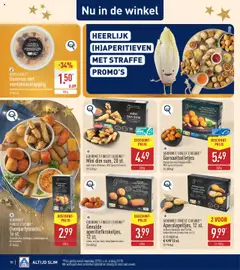 Aldi folder week 44 - Voorbeeld van een folder van Aldi, geldig van 27.10.2025 | Pagina: 10 | Producten: Zalm, Scampi, Oven, Snacks